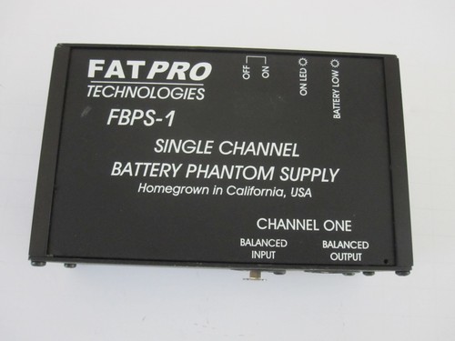 Fat pro fpbs single channel - pro, fpbs-1