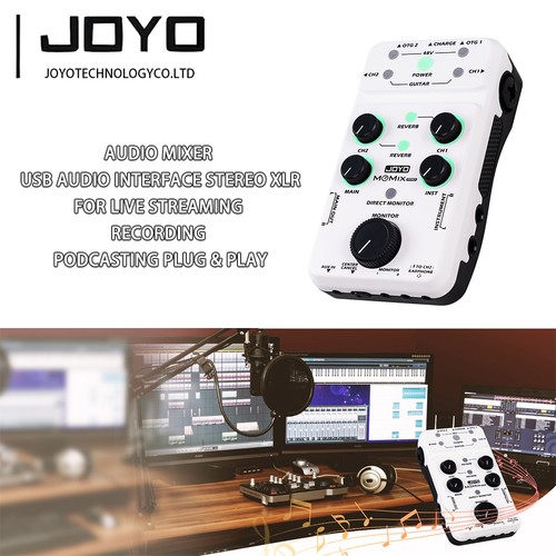 Joyo audio mixer usb - audio,